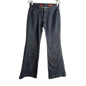 Express Eva Fit & Flare Stretch Dark Wash Jeans Womens Size 6R
